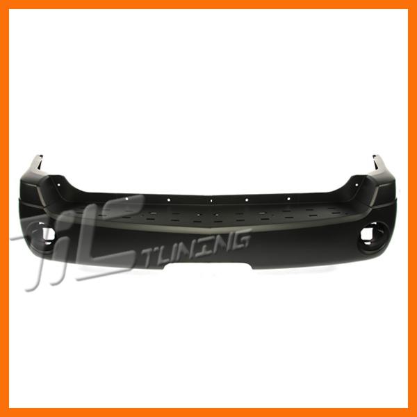 02-09 chevrolet envoy sle/slt primered black bumper cover rear xl 04 06 08