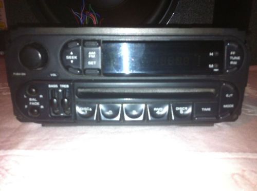 Dodge durango 2002 2003 factory stereo cd player radio