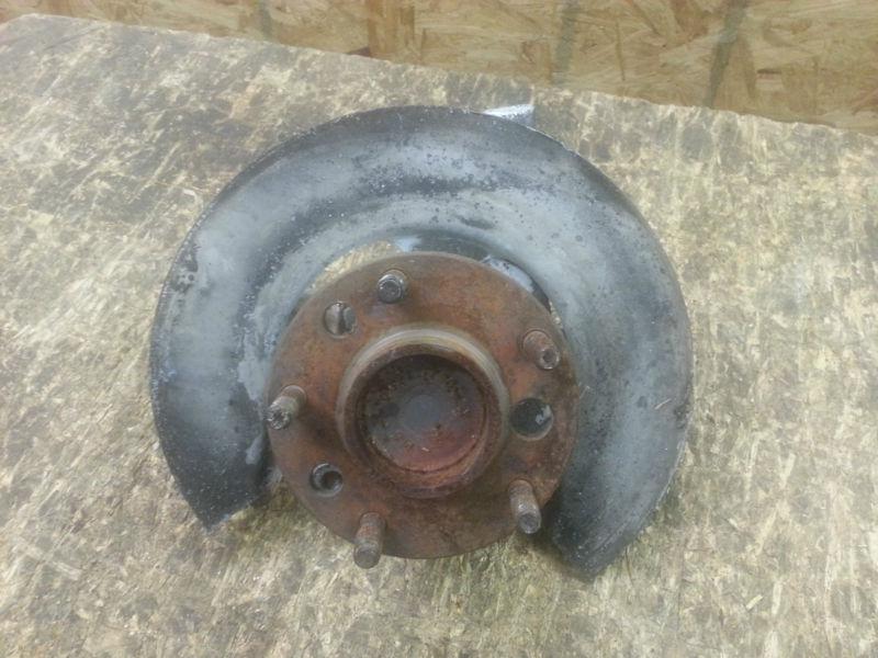 84 c4 corvette spindle hub assembly rh passenger side oem