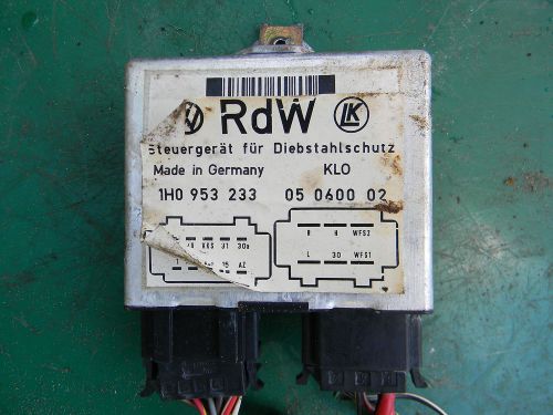1993-1998 volkswagen jetta 1ho953233 alarm control unit module oem 8840ai