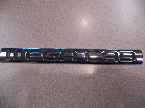 2006-2008 dodge ram 1500 2500 3500 mega cab name plate emblem