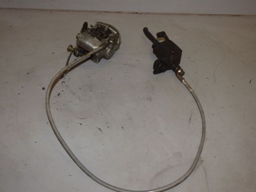 8k 2004 04 skidoo summit 800 front brake caliper hose master cylinder reservoir