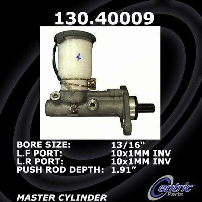 Centric 131.40009 brake master cylinder-c-tek standard brake master cylinder