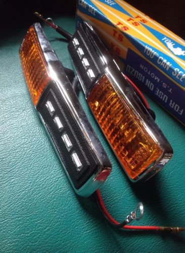 Chevrolet luv isuzu kb20 pickup side marker lights lamps