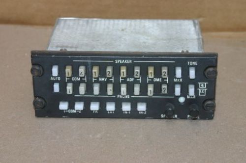 Bendix king ka119 audio control panel 071-1087-01 honeywell allied signal