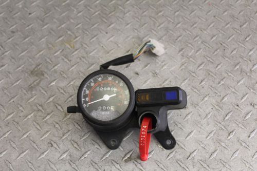 1980 honda twinstar 200 cm200t speedometer gauge speedo tach display 2,989 miles