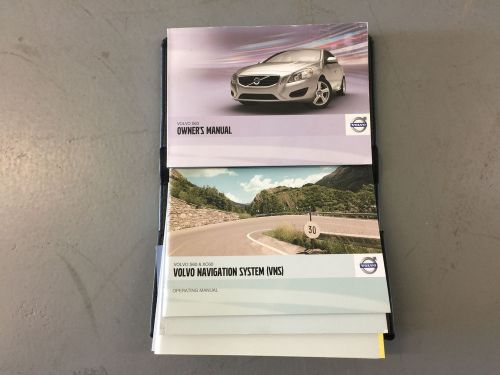 2011 volvo s60/xc60 complete owners manual with *nav*