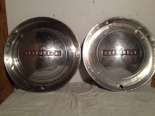 1940&#039;s dodge  hub cap 15 inch vintage one pair