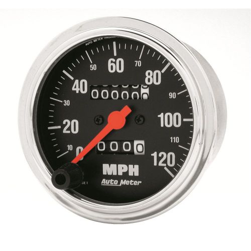 Autometer 2492 traditional chrome mechanical speedometer