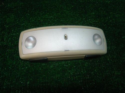 Audi a6 oem overhead rear dome light console tan in color