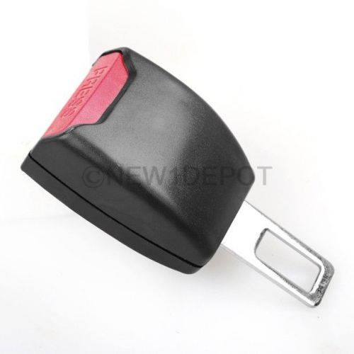 Black car suv seat belt extension buckle safety alarm stopper for ford focus nd