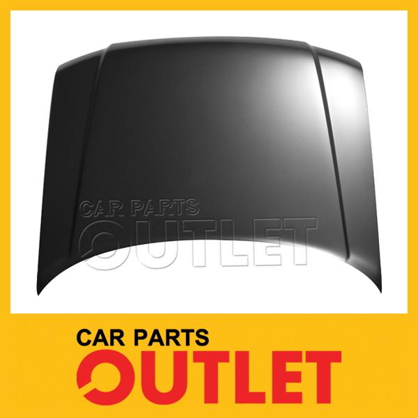 02-05 ford explorer 4dr suv hood assembly fo1230218 primered steel for non sport