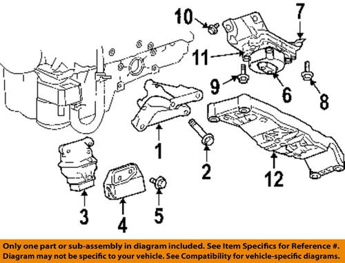 Mopar oem 4578051ac engine torque strut mount-front mount