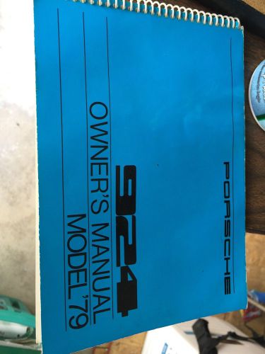 1979 porsche 924 owners manual