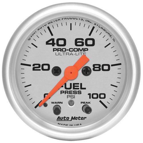 Auto meter 4371 ultra-lite electric fuel level gauge