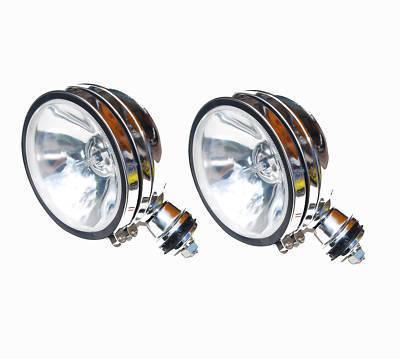 2x hid off road light dune buggy spot 4x4 xenon chrome roof rack bar truck utv