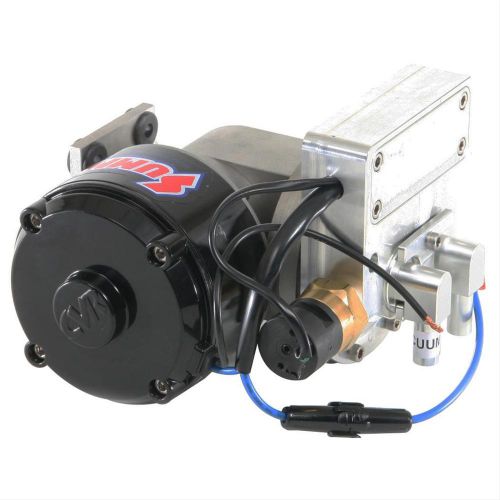 Summit racing vacuum pump electric street black 12 v includes vacuum line kit