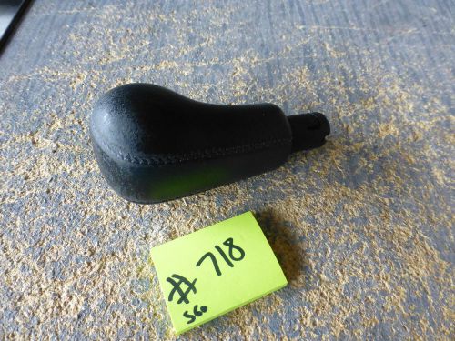 2001-2009 volvo s60 oem black 5-speed manual shifter knob  #718