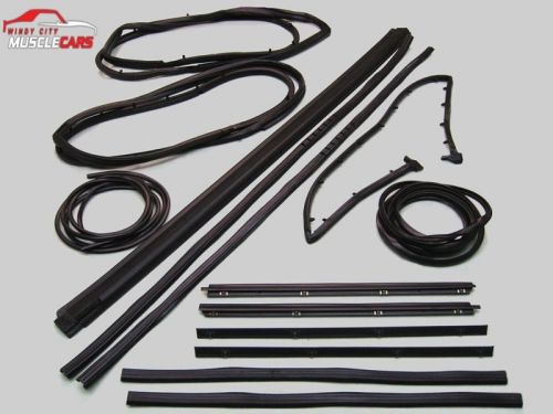 1987-95 jeep wrangler (yj) weatherstrip kit no reserve!