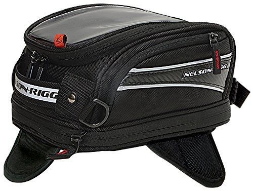 Nelson-rigg cl-2014-mg black magnetic mount journey mini tank bag