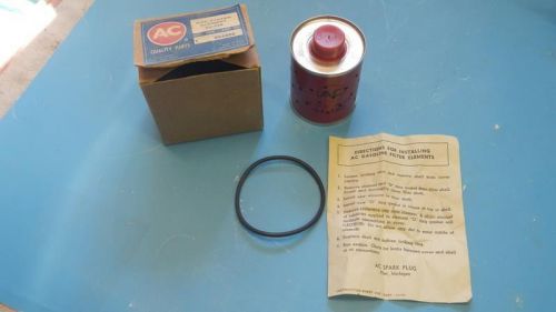 Nos 1957 - 58 corvette gf-130 fuel injection filter, ac# 854386.