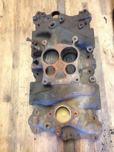 1974-1982 corvette/ chevy cast iron intake manifold 14007376 camaro truck