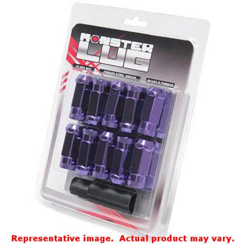 Monster lug nuts 33002l purple 14x1.50 fits:universal 0 - 0 non application spe