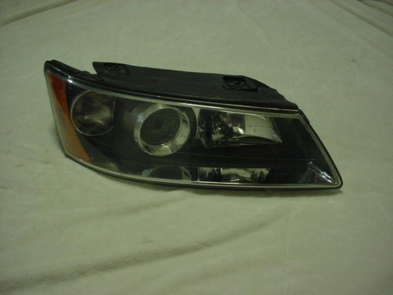 06 07 08 hyundai sonata right rt side headlamp headlight oem