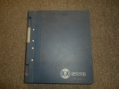 1994 1995 1996 saab 900 anti theft alarm main instrument display service manual