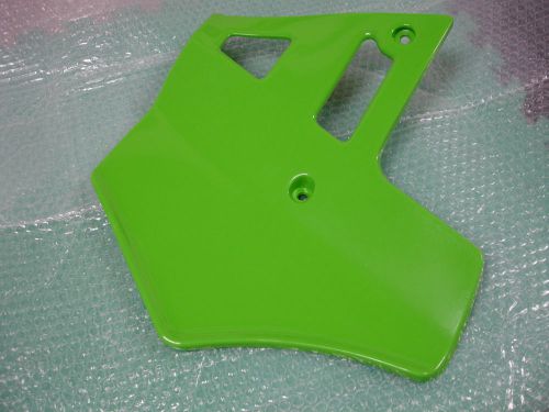 1986 87 kawasaki tecate kxt 250 3 wheeler nos lh radiator shroud plastic scoop