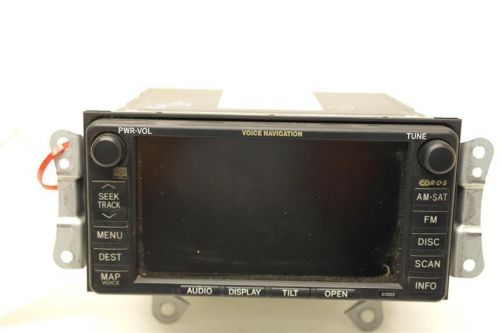 2005 lexus es330 navigation screen 86120-33620