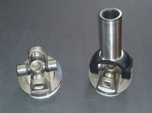 Driveshaft yokes for 4&#034; shaft   with 1350 trans yoke &amp; u-joints  spicer aam