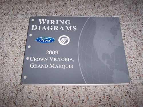 2009 ford crown victoria electrical wiring diagram manual police lx v8 4.6l