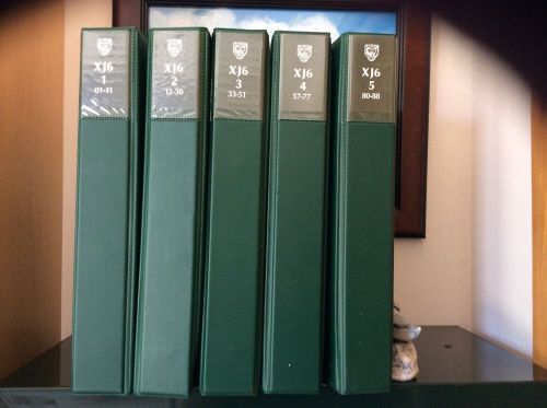 Jaguar service manual xj6 2.9 - 3.6 genuine original 5 volume book set jjm100405