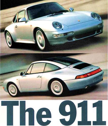 1996 porsche 911 brochure-911 carrera-cabriolet-targa-911 carrera 4s-911 turbo