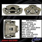 Centric parts 142.67041 front right rebuilt caliper with pad