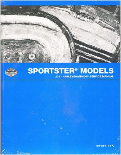 Harley davidson   new    2011 sportster service  manual  &#034;a big book&#034;