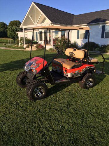 Ez go golf cart custom harley davidson edition