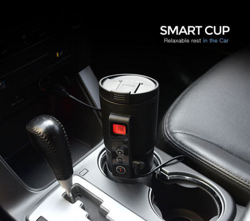 Car coffee pot smart cup car electrionic coffee pot tumbler coffee warmer