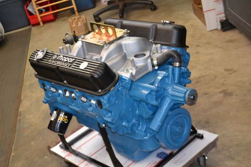 340 mopar crate motor--1973 340  --with rare ld-340 intake