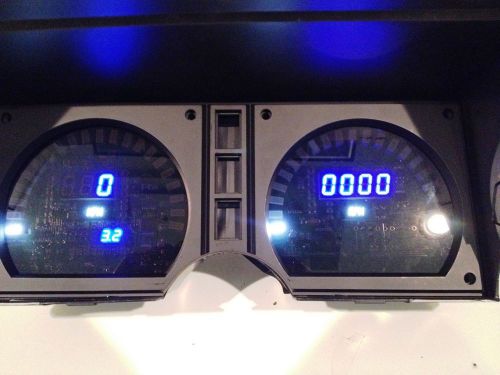 C3 corvette 1978-1982 led digital dash gauge instrument cluster direct fit white