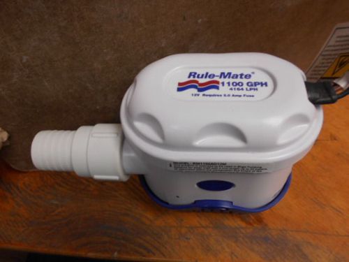 Rule mate 1100 gph bilge pump