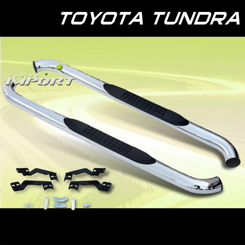Toyota 2007-2008 tundra regular cab stainless side step nerf bar running board