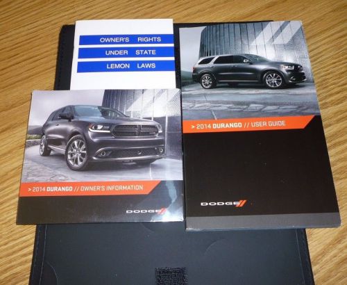 2014 dodge durango user guide owner manual guide +case 14