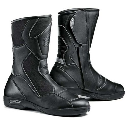 Sidi way tepor black motorcycle touring boots  + free socks new ec 38