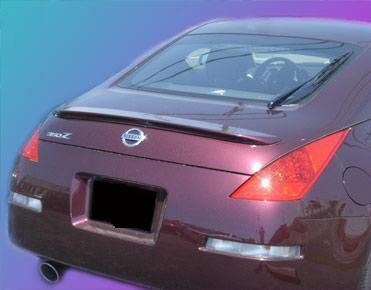 Painted nissan 350z factory style spoiler 2003-2008