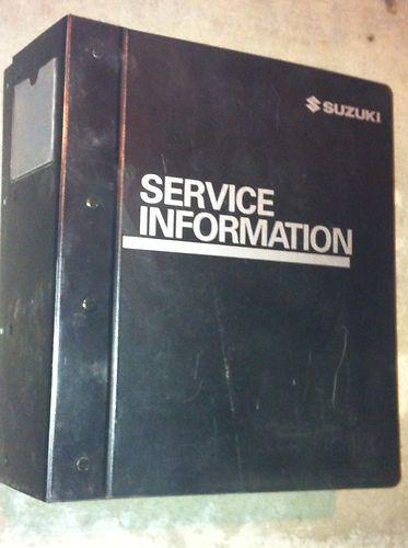 2005 suzuki forenza / reno factory service repair manual rq420 binder edition