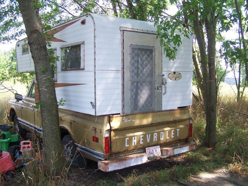 1970 chevy truck custom camper eidition grill doors 350 engine hurst chrome v8