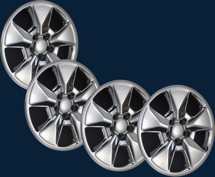 '11 12 13 ford explorer base model 17" chrome upgrade hubcap set/4 462-17c new!