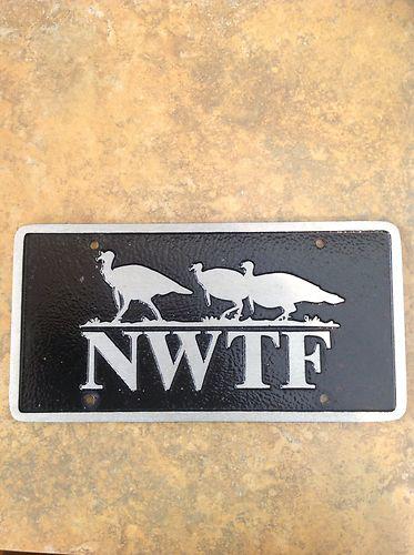 National wild turkey federation license plate